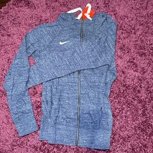 Nike Blue Heathered Women's Jacket